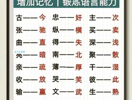 敲敲打打的反义词是什么这些词你了解多少