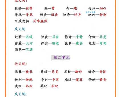 屈指可数的同义词近义词反义词 区别用法全面解析