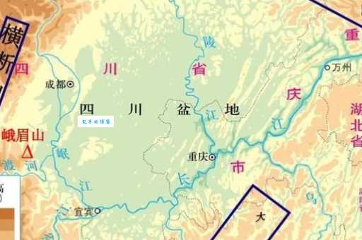 四川盆地的面积究竟是多少 答案在这里