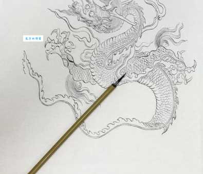 想知道白描手法是什么意思点进来就明白