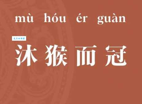 沐猴而冠的正确发音很多人都读错了