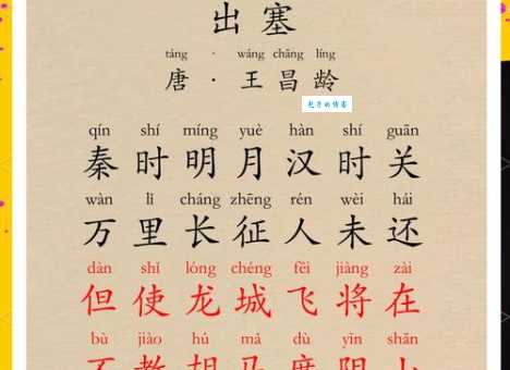 但使龙城飞将在的下一句是什么小学生必背古诗