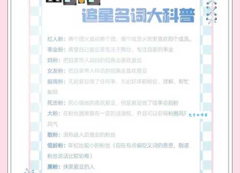 饭圈术语NMQ是什么意思 追星新手必学