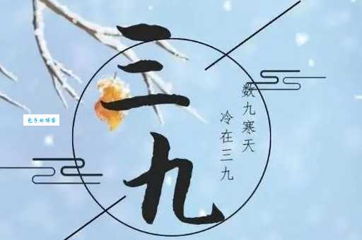 二九天是什么意思 二九天从哪天开始怎么计算