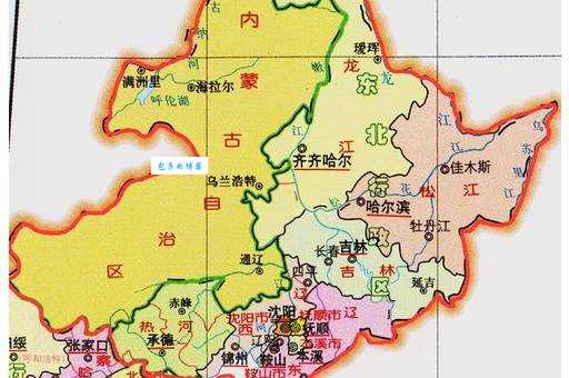 东四省包括哪几个省 东北四省具体指哪些地方