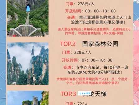 张家界位于哪个省份哪个市 旅游攻略和景点推荐