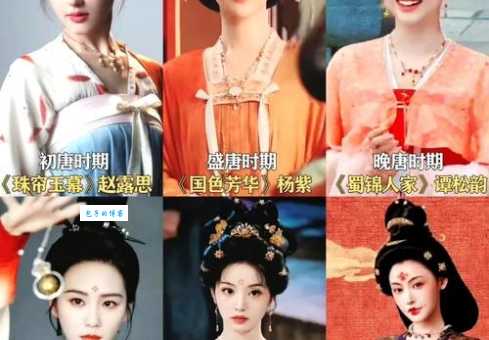 唐宫之美人天下服饰造型盘点唐朝美人穿搭教科书