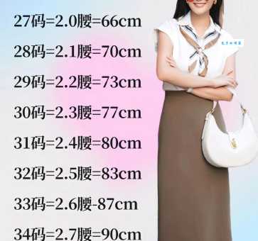 腰围78是几尺 教你轻松掌握尺码换算
