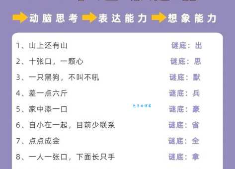 神农架打一字谜面解析:一个动作猜出答案!