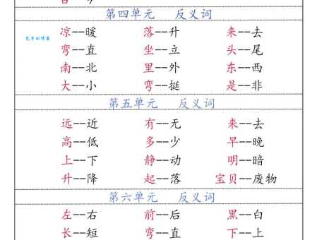 如何快速找到同时的反义词?简单实用方法分享!