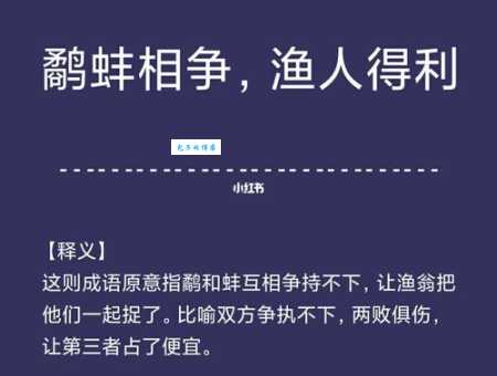 想不被鹬蚌相争渔翁得利?这些要点要记牢!
