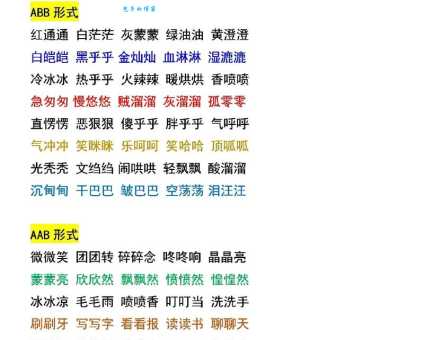 当组词不会用？这些词语搭配教你搞定！