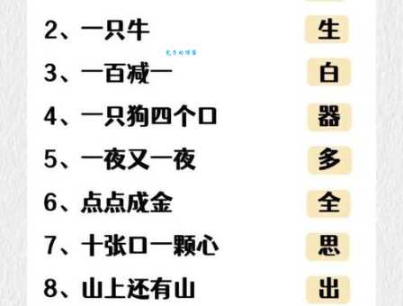 猜字谜:半部春秋打一字,这思路你想不到!