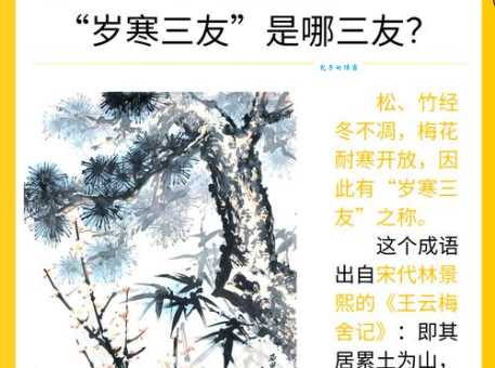 岁寒知松柏如何解释？通俗讲解在这里！