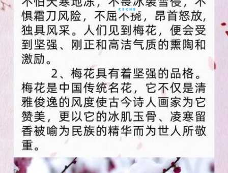 梅花香自苦寒来意思解析，让你不再惧怕困难！