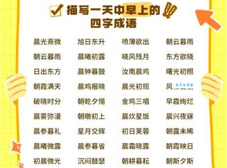 爱好旅游观光,哪个成语最能形容这种心情?