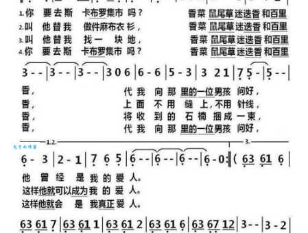 斯卡布罗集市歌词多种版本对比(哪个版本更经典)