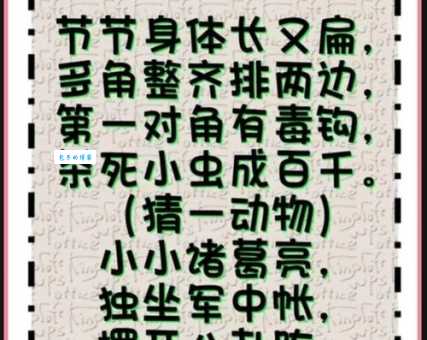 想知道“忠贞不渝打一动物”吗？谜底就在这里！