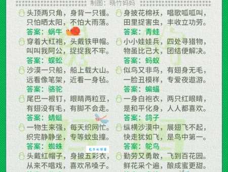 这个动物谜语火了！云淡风轻打一准确动物揭晓！