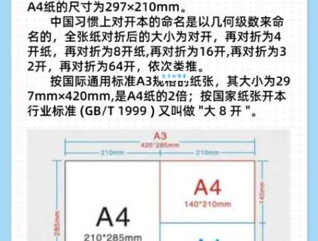 八开纸多大尺寸?图文结合帮你搞明白!