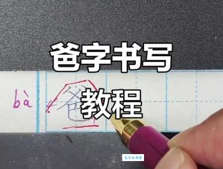 爸的组词怎么写才正确？看看专家是怎么讲解这个字的！