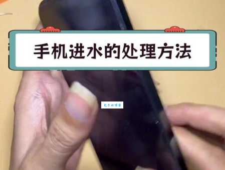 手机进水怎么办呢？快速自救指南教你几个土方法！