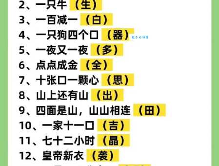 日落相残洗却凡心一点打一字谜底，字谜爱好者必看的解法！