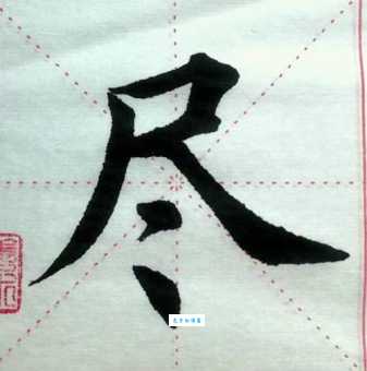 尽的笔顺是什么？看图学习尽字的正确写法！