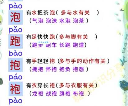 包的偏旁怎么读？详细解析包字旁的构造与含义！