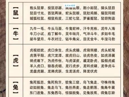半斤八两有哪些生肖？为你揭秘十二生肖的神奇对应关系！