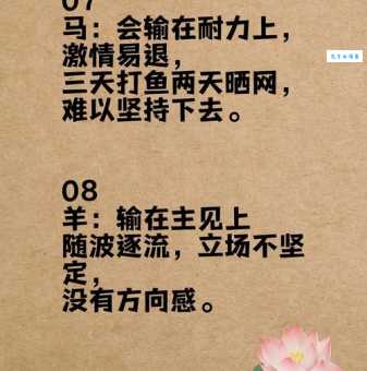 风雨无阻打一正确生肖?带你深入分析答案的由来!