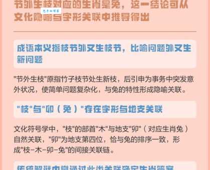 节外生枝指什么生肖？带你深入了解生肖文化与成语含义
