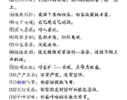 搞不懂成语目挑心招的意思？快速掌握这个词的用法