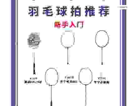 羽毛球rackets怎么选？新手入门看这篇就够了