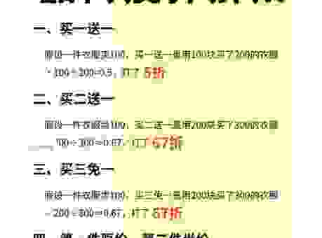 5折是多少钱?快速计算打五折的口诀告诉你