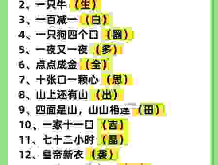 经典字谜山下月弄影打一字 老玩家教你快速看穿