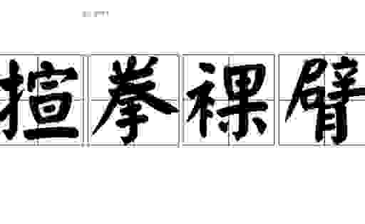 到底什么是捋臂揎拳?生肖中的答案藏不住了!