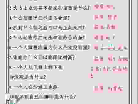 急中生智是什么意思？脑筋急转弯让你思路开阔！